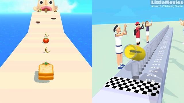 Sandwich Runner | Juice Run - All Level Gameplay Android,iOS - NEW APK MEGA UPDATE смотреть онлайн