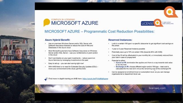 How do Reserved Instances Work in Microsoft Azure Hybrid Benefit? | BASICS EXPLAINED смотреть онлайн