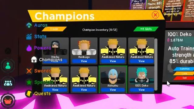 *Anime fighting simulator* How to Auto SPINS CHAMP USING AUTOCLICKER! смотреть онлайн