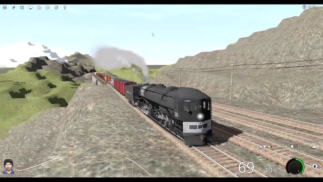 Union Pacific 4014 vs SP Cabforward in Trainz 2019 смотреть онлайн
