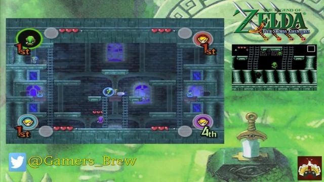 Retro-Brew | The Legend of Zelda Four Swords Adventures: Shadow Battle 2 смотреть онлайн