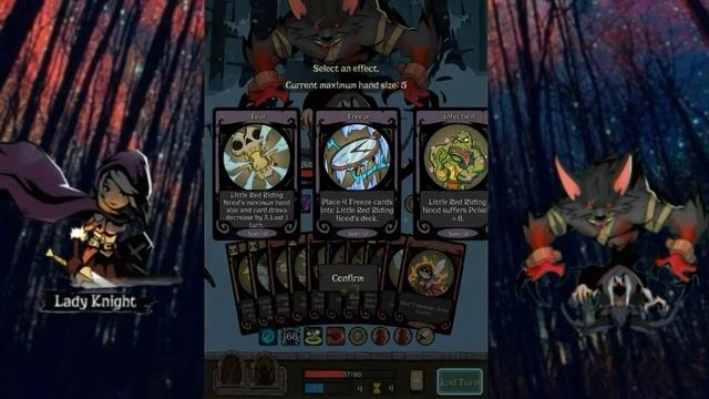 [Night of the full moon] Lady Knight vs Mystery Man boss battle смотреть онлайн