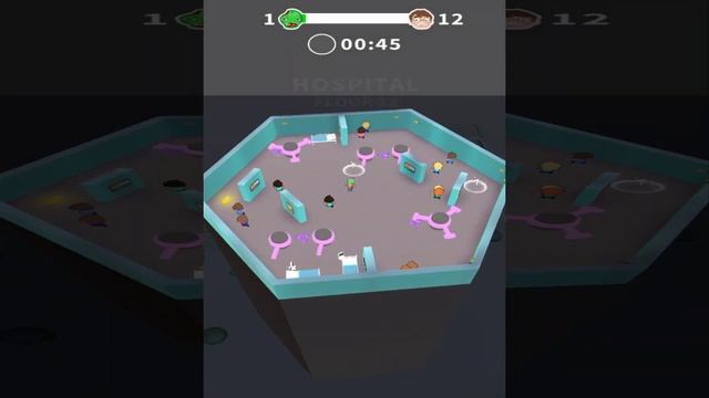 Zombiner - Gameplay Walkthrough Part 2 - Make Zombies Bite Human (ios,Android) смотреть онлайн