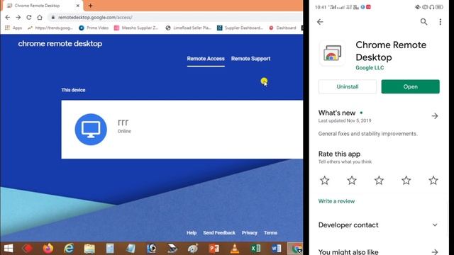 HOW TO CONTROL LAPTOP PC FROM ANDROID MOBILE PHONE | Google Chrome Remote Desktop | TECH VLOG MANTR смотреть онлайн