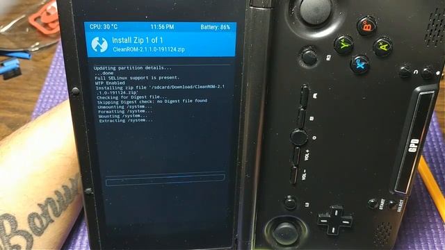 GPD XD Plus: Updating CleanROM