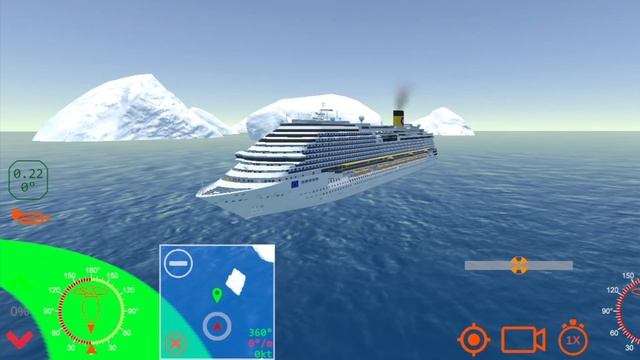 How to add Iceberg in Cruise ship handling game | Tutorial Video смотреть онлайн