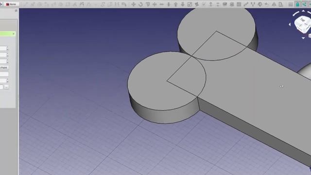 3D CAD Design with FreeCAD - Intermediate -Dog tag with fonts front and back. смотреть онлайн