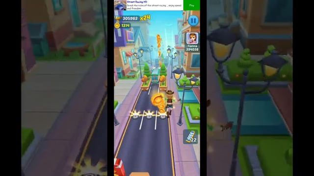 Subway Princess Runner Wala Game - Venice Girl Character Run | Android/iOS Gameplay HD смотреть онлайн