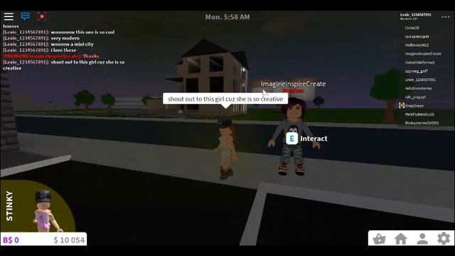 LETTING RANDOM PEOPLE DO MY HOUSE ON BLOXBURG!!!/roblox/part1 смотреть онлайн