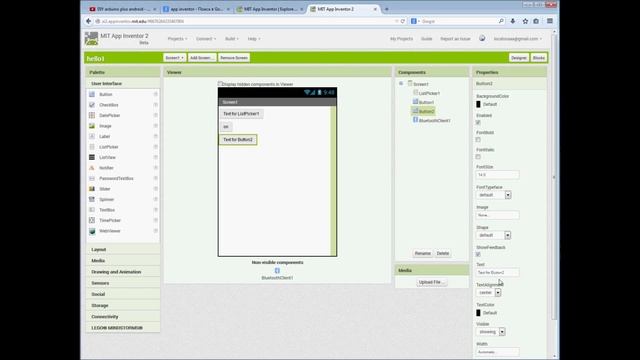 How to create own android app to control arduino board. смотреть онлайн