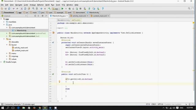 How to Open A Browser and Camera Using Intent смотреть онлайн