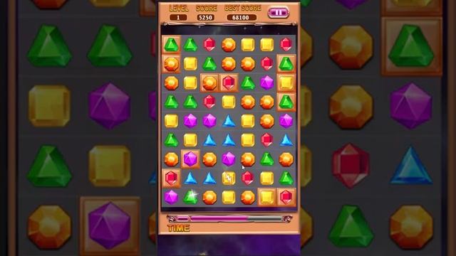Jewels Diamond - ANDROID - HD Game - Bejeweled смотреть онлайн