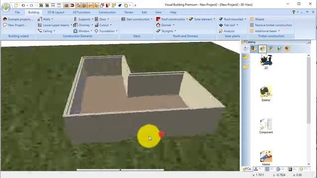 Room Planner Software Visual Building смотреть онлайн