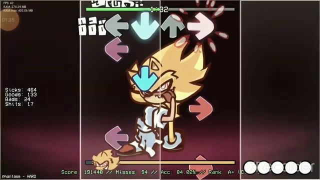 FNF - Chaos Nightmare (Phantasm) Android Port смотреть онлайн