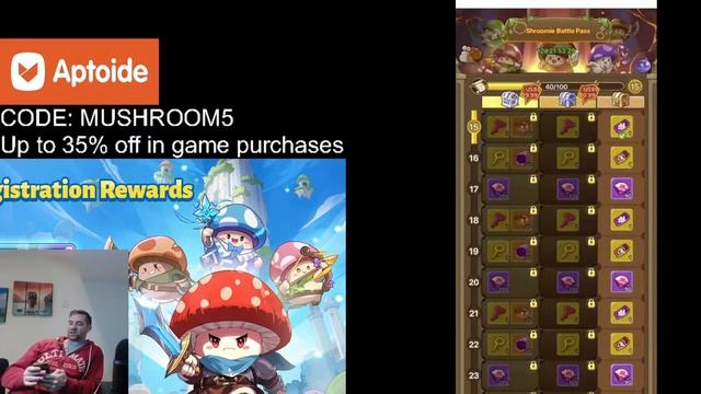 Legend Of Mushroom- Available On APTOIDE, Easter EVENT