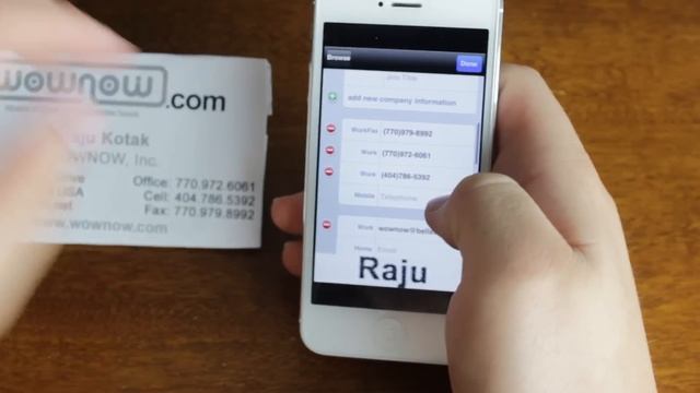 Easily Scan Business Cards to Address Book! World Card Mobile Review смотреть онлайн
