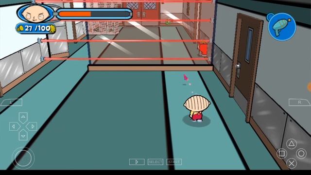 Family Guy (PSP) Walkthrough Part 1 (PPSSPP Android)