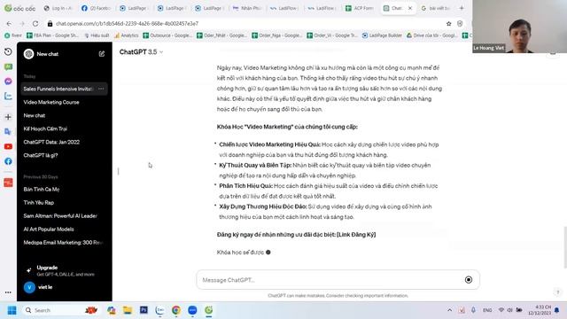 Cách dùng Chat GPT Free dành cho người mới 2024 - Dùng Chat GPT miễn phí ở Việt Nam смотреть онлайн