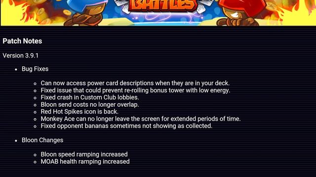 Bloons TD Battles Update 3.9.1 - Explained And Analyzed смотреть онлайн