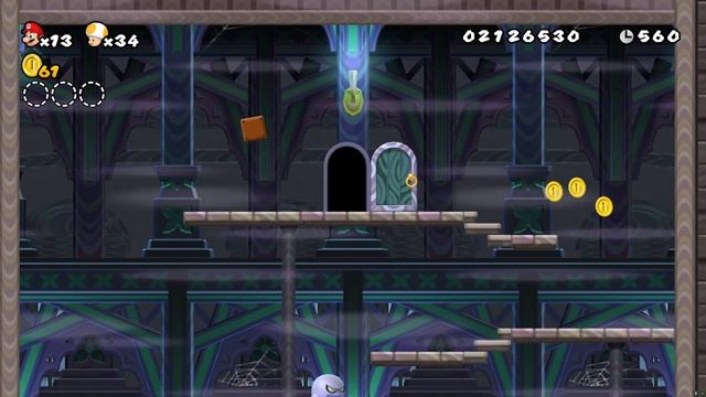 New Super Duper Mario Bros. Wii - 2 Player Co-Op Walkthrough #32 смотреть онлайн