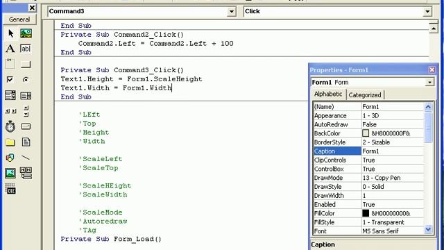 VB 6 [7] Properties part-3 [urdu /hindi] смотреть онлайн