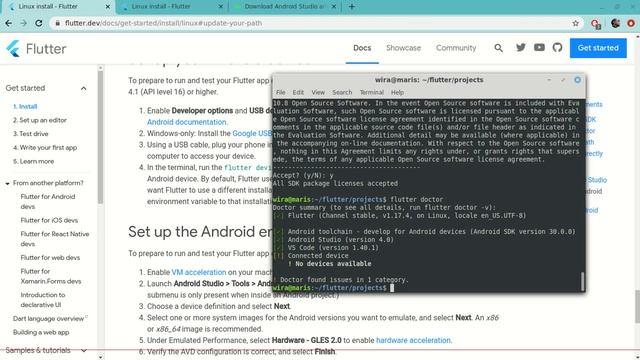 [PAM] #01 Persiapan lingkungan pengembangan - Flutter смотреть онлайн