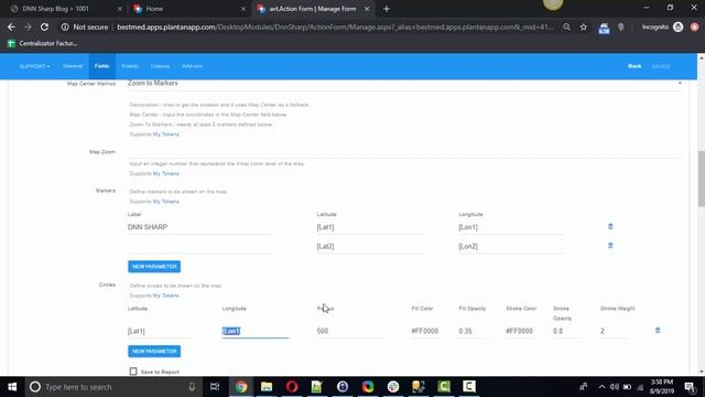 DNN Google Maps markers and radius смотреть онлайн