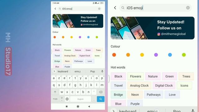 How to get ios emoji 🥰 on any Mi phone|| Without using any app|| MH Studio17 🖤✨ смотреть онлайн