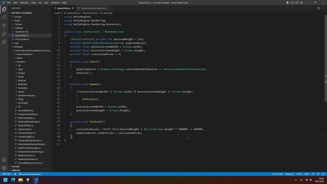 Low resolution/pixelize effect on unity with urp render scaling (experiment) смотреть онлайн