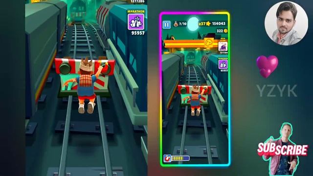Subway Surfers Unlimited Coin Challenge | YZYK | Subway Surfers 050424 @YZYK96 03 смотреть онлайн