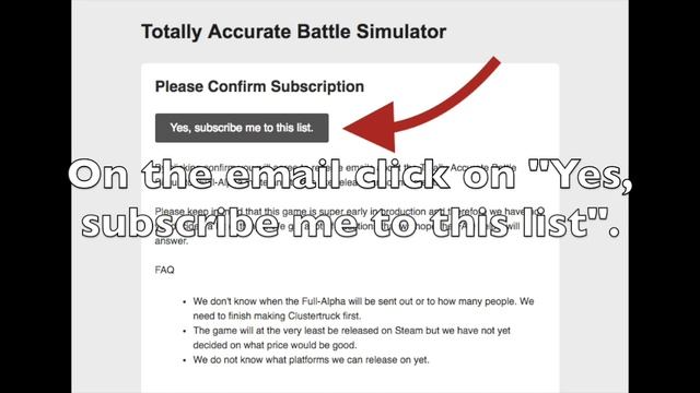 HOW TO GET TOTALLY ACCURATE BATTLE SIMULATOR / T.A.B.S FREE (simple) смотреть онлайн