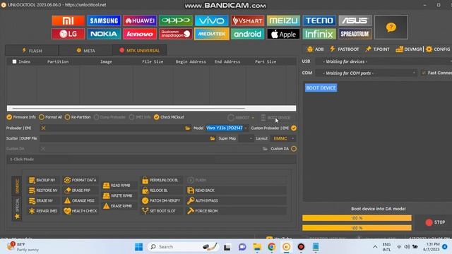 REPAIR IMEI VIVO Y33S NEW SECURITY WITH UNLOCKTOOL