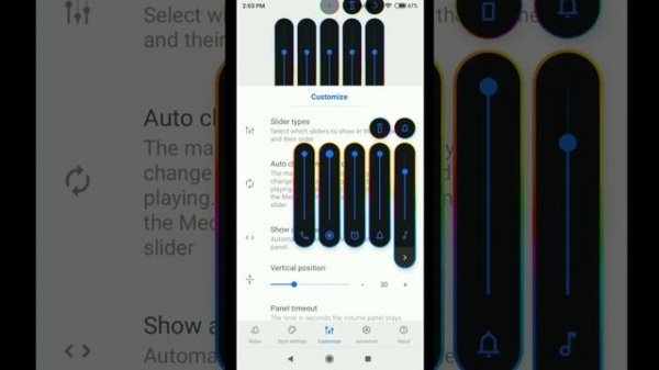 Volume styles Premium [MOD] APK download | Customize your volume controler in any Android phone |