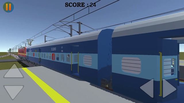 TRAIN CROSSING IN INDIAN TRAIN SIMULATOR GAME FOR ANDROID смотреть онлайн