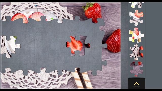 Magic Puzzles. Strawberry 🍓 Dessert 🍰 - My Gaming Town ♥ смотреть онлайн