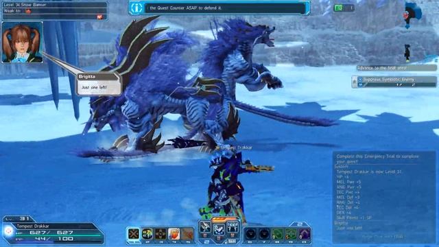 Phantasy Star Online 2 [PC] EN SUB - Boss - Snow Banser & Snow Banshee (Hard) смотреть онлайн