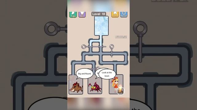 Pin scape save the girl game | save girl pin pull android all level gameplay 17-19 смотреть онлайн