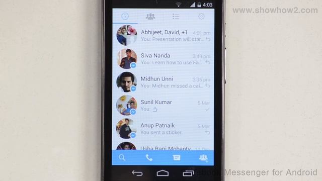 Facebook Messenger For Android - How To Send A Message смотреть онлайн