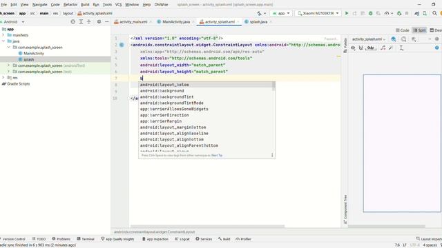 How to Create Splash Screen in Android Studio | Splash Activity | Android Development #splashscreen смотреть онлайн