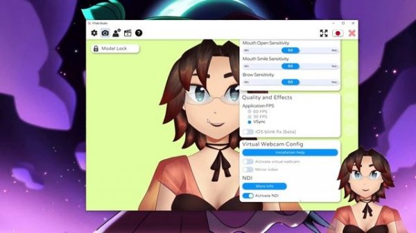 Setting up a Vtuber model for streaming with Vtube Studio and OBS Studio