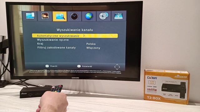 Tuner DVB-T2 SIGNAL T2-BOX - recenzja tunera смотреть онлайн