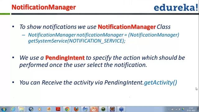 Android Tutorial-Notifications in Android (part-14).mp4 | Edureka смотреть онлайн