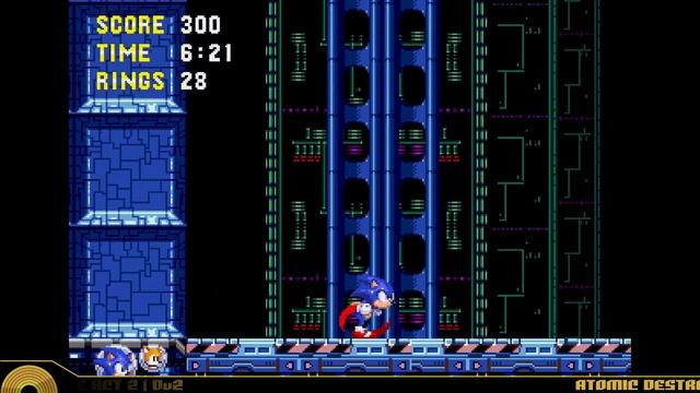 Sonic Triple Trouble 16-Bit | Finale | Atomic Destroyer Zone смотреть онлайн