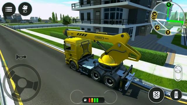 Mobile Cranes Hydro Fan Installation - Drive Simulator - Android Gameplay смотреть онлайн