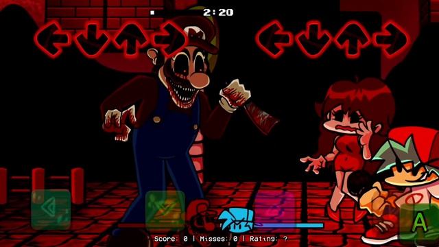 FNF Vs Mario Madness Optimizado Para Android Gama Baja! смотреть онлайн