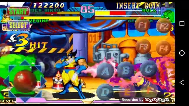 Marvel vs Capcom gameplay Android смотреть онлайн