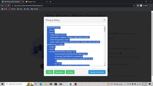How to Generator Privacy Policy for Android App Privacy Policy Generator Google Play Store App смотреть онлайн