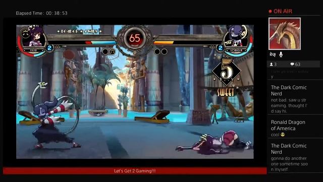 Ronald Dragon of America Broadcast: Skullgirls Second Encore Gameplay 9(1800 Subs Celebration) смотреть онлайн