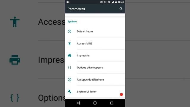 [ASTUCE] Comment activer System UI Tuner смотреть онлайн