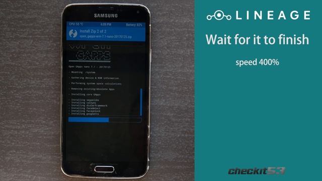LineageOS 14.1 install - Galaxy S5 (klte) смотреть онлайн